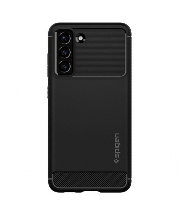 Spigen Rugged Armor Case for Samsung Galaxy S21 FE - Matte Black