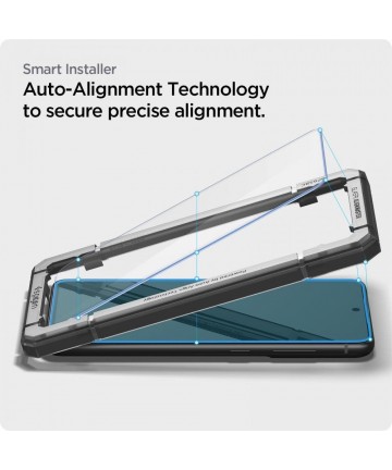 Spigen ALM Glas.tR tempered glass for Samsung Galaxy S21 FE - 2 pcs.