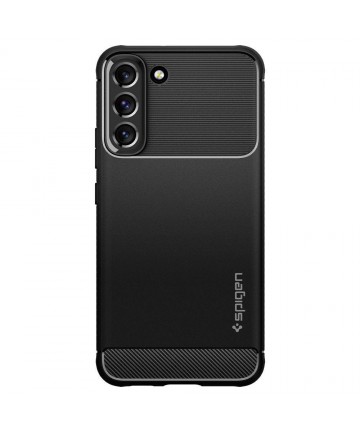 Spigen Rugged Armor Case for Samsung Galaxy S22 - Matte Black