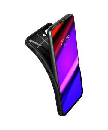 Spigen Rugged Armor Case for Samsung Galaxy S22 - Matte Black