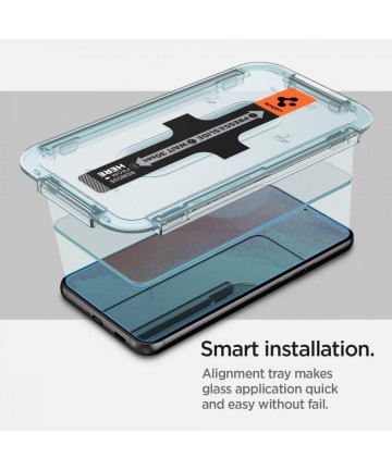Spigen Glas.tR EZ Fit Tempered Glass for Samsung Galaxy S22 - 2 pcs.