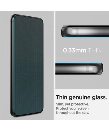 Spigen Glas.tR EZ Fit Tempered Glass for Samsung Galaxy S22 - 2 pcs.