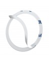 Baseus Halo Series magnetic ring (2 pcs/package) silver (PCCH000012)