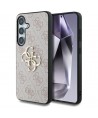 Guess Big 4G Logo Classic Logo Case for Samsung Galaxy S25 Plus Pink
