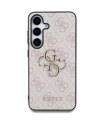Guess Big 4G Logo Classic Logo Case for Samsung Galaxy S25 Plus Pink