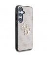 Guess Big 4G Logo Classic Logo Case for Samsung Galaxy S25 Plus Pink