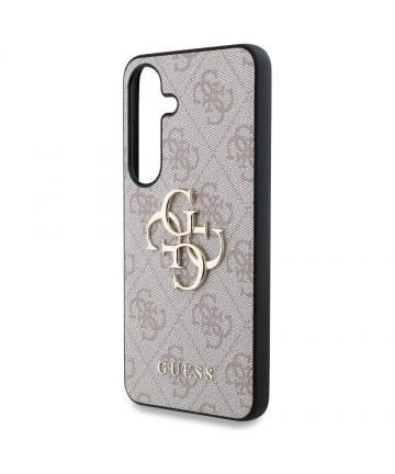 Guess Big 4G Logo Classic Logo Case for Samsung Galaxy S25 Plus Pink