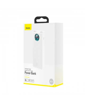 Baseus Amblight powerbank 65W 30000mAh Overseas Edition white (PPLG000102)