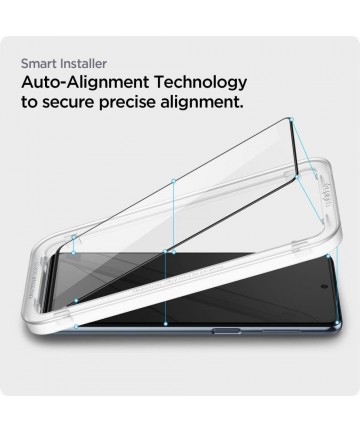 Spigen ALM Glass FC Tempered Glass for Samsung Galaxy M53 5G - Black