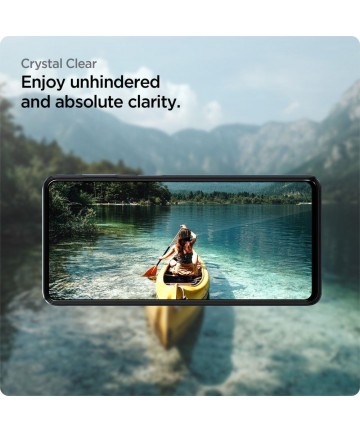 Spigen ALM Glass FC Tempered Glass for Samsung Galaxy M53 5G - Black