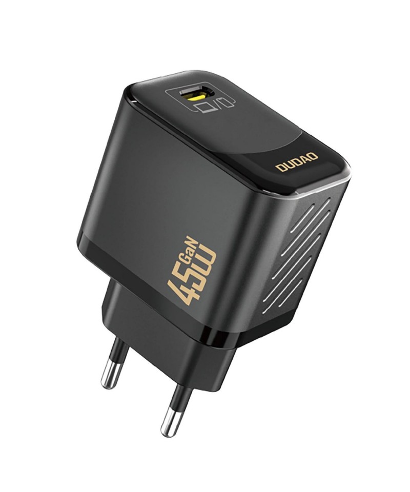 Dudao A28 45W GaN USB-C Wall Charger - Black