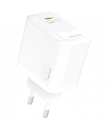 Dudao A28 45W GaN USB-C Wall Charger - White