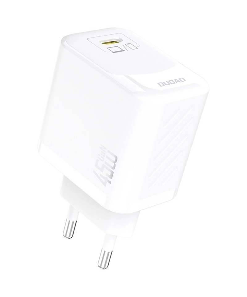 Dudao A28 45W GaN USB-C Wall Charger - White