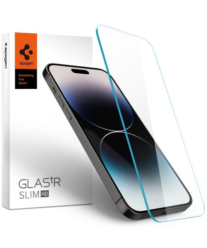 Spigen Glas.tR Slim Tempered Glass for iPhone 14 Pro Max