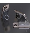Dudao K28 10000mAh PD 22.5W MagSafe Powerbank with Metal Case and Ring Stand - Silver