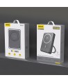 Dudao K28 10000mAh PD 22.5W MagSafe Powerbank with Metal Case and Ring Stand - Gray
