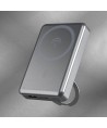Dudao K28 10000mAh PD 22.5W MagSafe Powerbank with Metal Case and Ring Stand - Gray