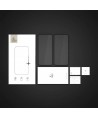 Tech-Protect Glass Fit+ 2-pack tempered glass for Nothing Phone 3A / 3A Pro - black