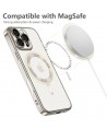 Tech-Protect MagFlex MagSafe Case for Samsung Galaxy S25 - Clear Blue