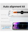 Spigen Glas.tR EZ Fit Tempered Glass for iPhone 14 Pro Max - 2 pcs.
