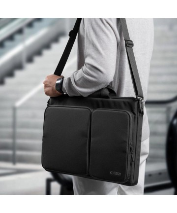 Tech-Protect Defender Bag for 17" Laptop - Black