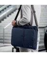 Tech-Protect Defender Bag for 17" Laptop - Navy Blue