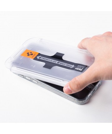Spigen Glas.tR EZ Fit Tempered Glass for iPhone 14 Pro Max - 2 pcs.