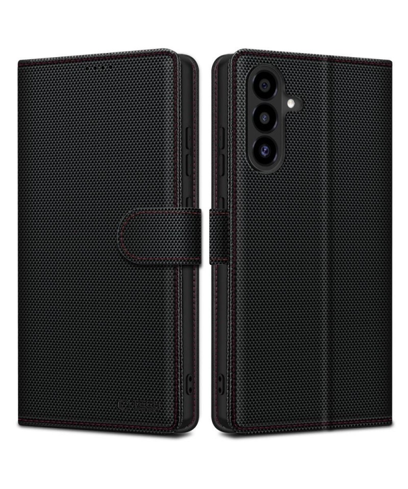 Tech-Protect Wallet RS Case for Samsung Galaxy A56 5G - Black