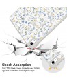Tech-Protect SC Pen Case for iPad 10.9" 2022 (10th gen.) / 11" 2025 (11th gen.) - Daisies with Leaves