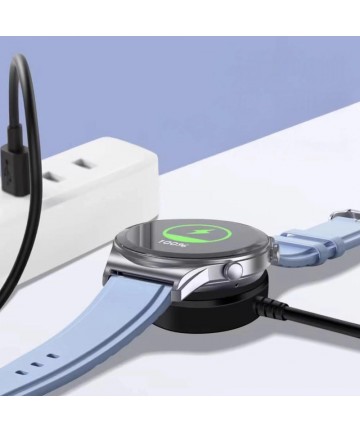 Tech-Protect MC03 UltraBoost Inductive Charger for Samsung Galaxy Watch USB-C 100cm - Black