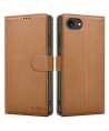 Tech-Protect Wallet Case for iPhone 16e / 17e - Brown
