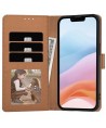 Tech-Protect Wallet Case for iPhone 16e / 17e - Brown
