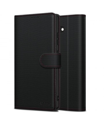 Tech-Protect Wallet Case for iPhone 16e / 17e - Black