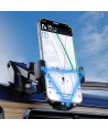 Dudao F2N smartphone holder for 360° air vent - black