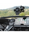Dudao F2N smartphone holder for 360° air vent - black