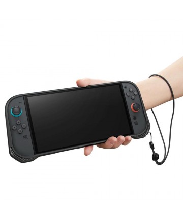 Spigen Rugged Armor Case for Nintendo Switch 2 - Matte Black