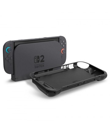 Spigen Rugged Armor Case for Nintendo Switch 2 - Matte Black