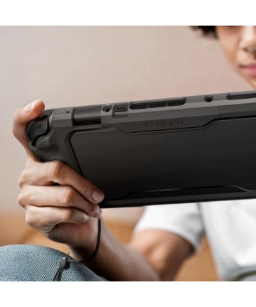 Spigen Rugged Armor Case for Nintendo Switch 2 - Matte Black