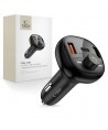 Tech-Protect CC06 3-port PD72W car charger with transmitter - black