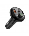 Tech-Protect CC06 3-port PD72W car charger with transmitter - black
