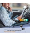 CC05 Car Charger 2-Port PD60 W + USB-C Cable - Black