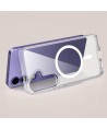 Tech-Protect FlexAir Hybrid MagSafe Case for Samsung Galaxy S25 Edge - Clear