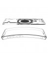 Spigen Ultra Hybrid Mag Case for Samsung Galaxy S25 Neo One - Clear