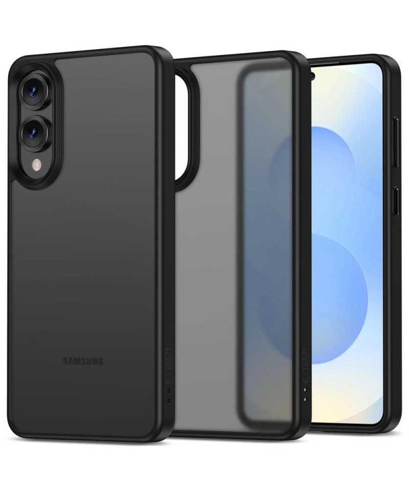 Tech-Protect MagMat Case for Samsung Galaxy S25 Edge - Matte Black