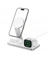 Tech-Protect QI15W-A47 MagSafe 3in1 Inductive Charger + USB-C Cable - White