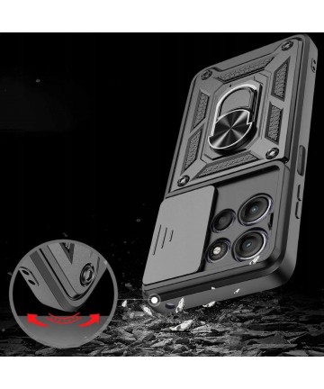 Tech-Protect CamShield Pro Case for Motorola Moto G15 - Black
