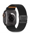 Tech-Protect Nylon Clasp for Apple Watch 44 / 45 / 46 / 49 mm - Black