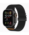 Tech-Protect Nylon Clasp for Apple Watch 44 / 45 / 46 / 49 mm - Black