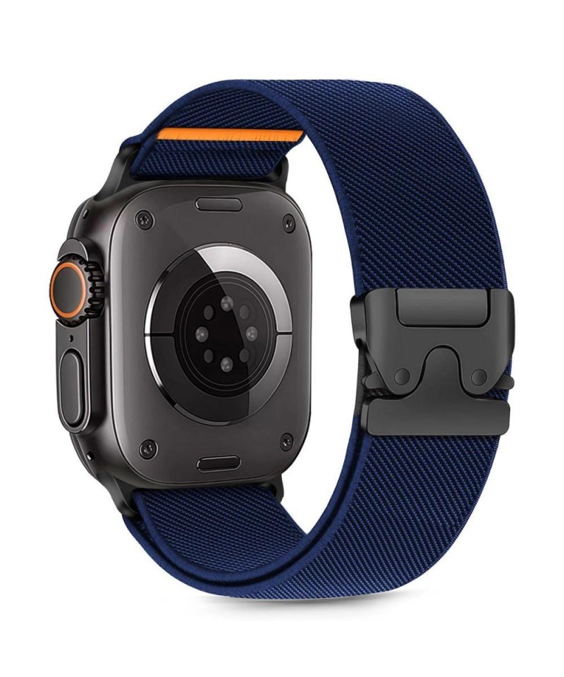 Tech-Protect Nylon Clasp for Apple Watch 44 / 45 / 46 / 49 mm - Navy