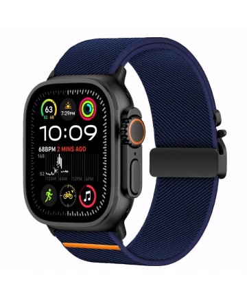 Tech-Protect Nylon Clasp for Apple Watch 44 / 45 / 46 / 49 mm - Navy
